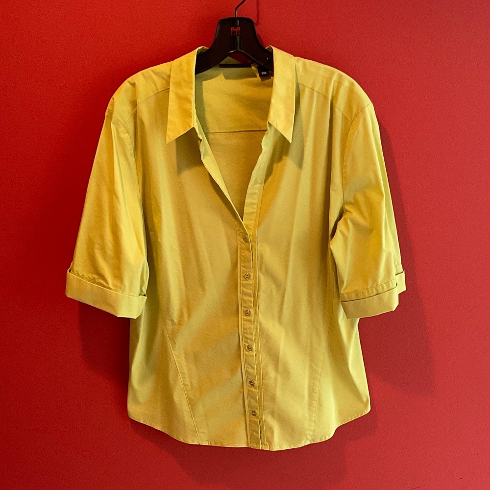 7th Avenue New York and Company Button Down Shirt Size XL